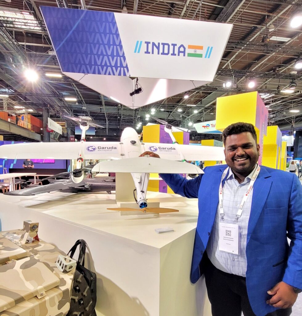 Vayu Drone-Raghavendra Ravichandran, Chief of Staff, Garuda Aerospace