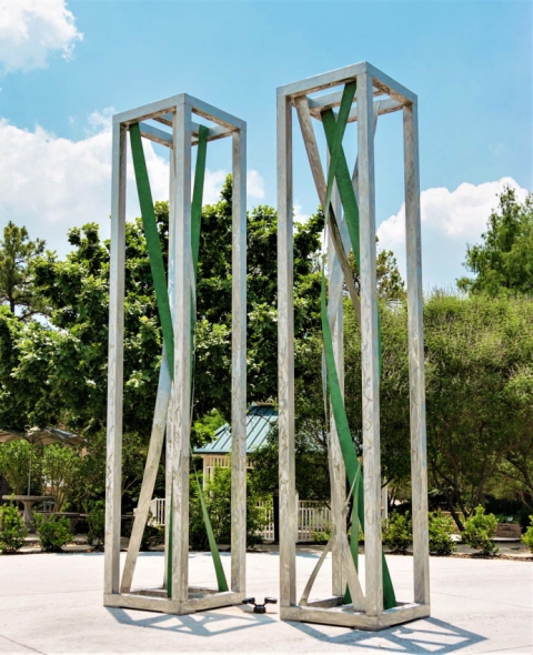 A Sculpture For the World; Positive, Hopeful 9/11 Memorial Sculpture Installed in Texas by NY Artist Mark Weisbeck