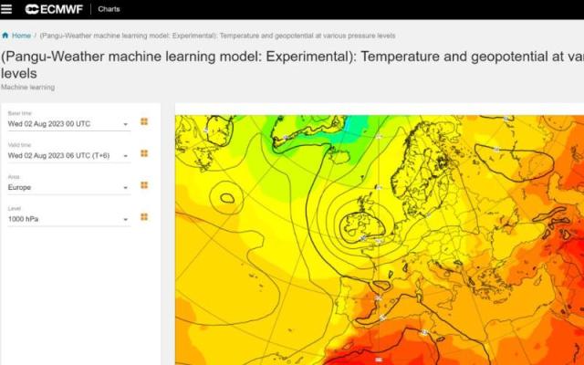 Huawei Cloud Pangu-Weather Model Now Available on European Weather Agency Website | Huawei
