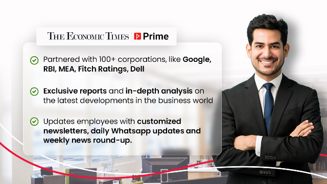 ET Prime Joins Forces with 100+ Leading Corporations to Offer unparalleled  Insights