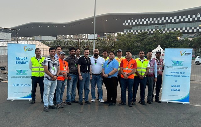 Celebi Delhi Cargo Terminal Successfully Handled Cargo for the Prestigious MotoGP Bharat