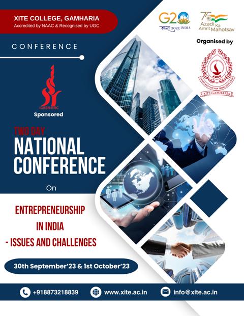 XITE College Organizes 2 Day National Conference on Entrepreneurship