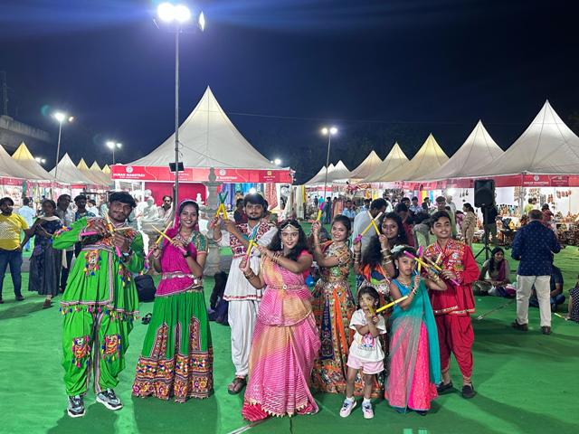 Dandiya celebrations held on 8th day of 'Hunar Mahotsav Expo'