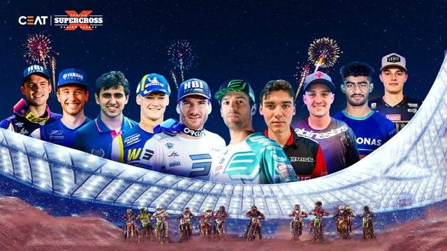 The CEAT Indian Supercross Racing League attracts 85 global stars for Season One