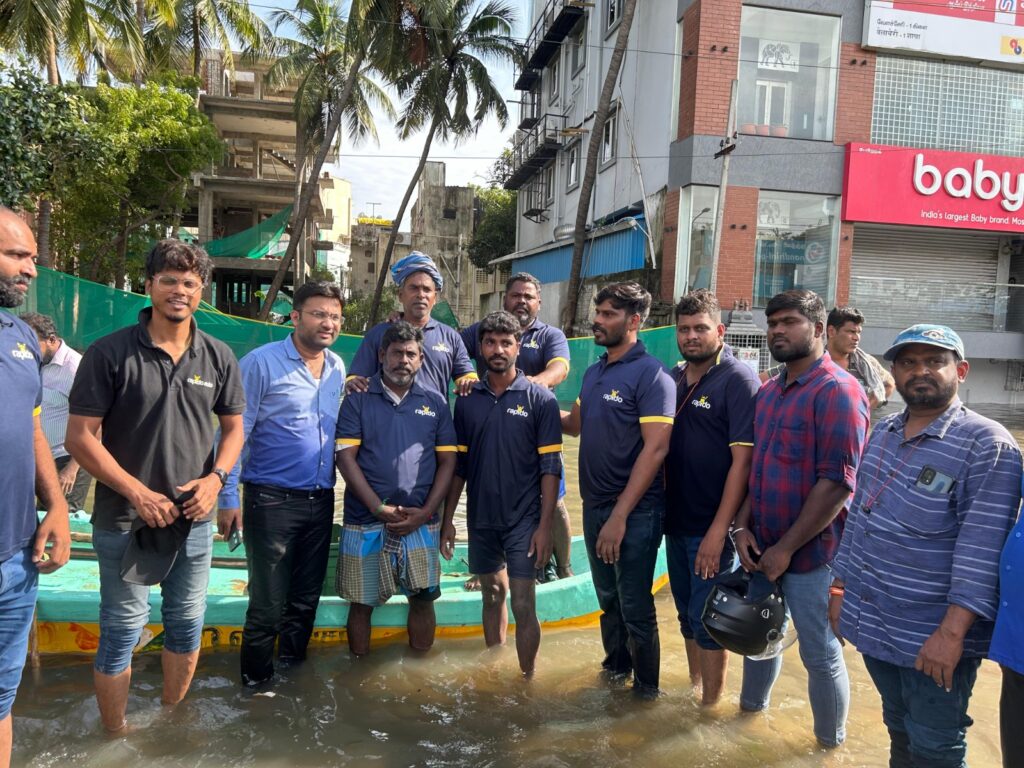 Rapido Captains and Local Fishermen in Chennai- to Assist with Relief Operations in the Aftermath of Cyclone Michaung
