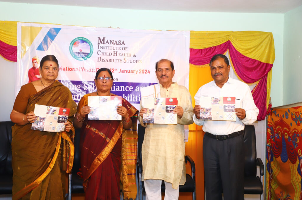 Left to right Smt. P. Vanaja, Smt. S. Vijaya Bharati, Dr. Dasari Sreenivasulu and Sri Malka Komaraiah