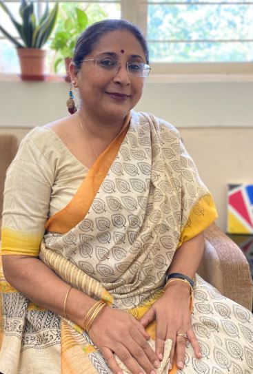Mrs. Damayanti Bhattacharya - Principal of Jasudben ML School (1)