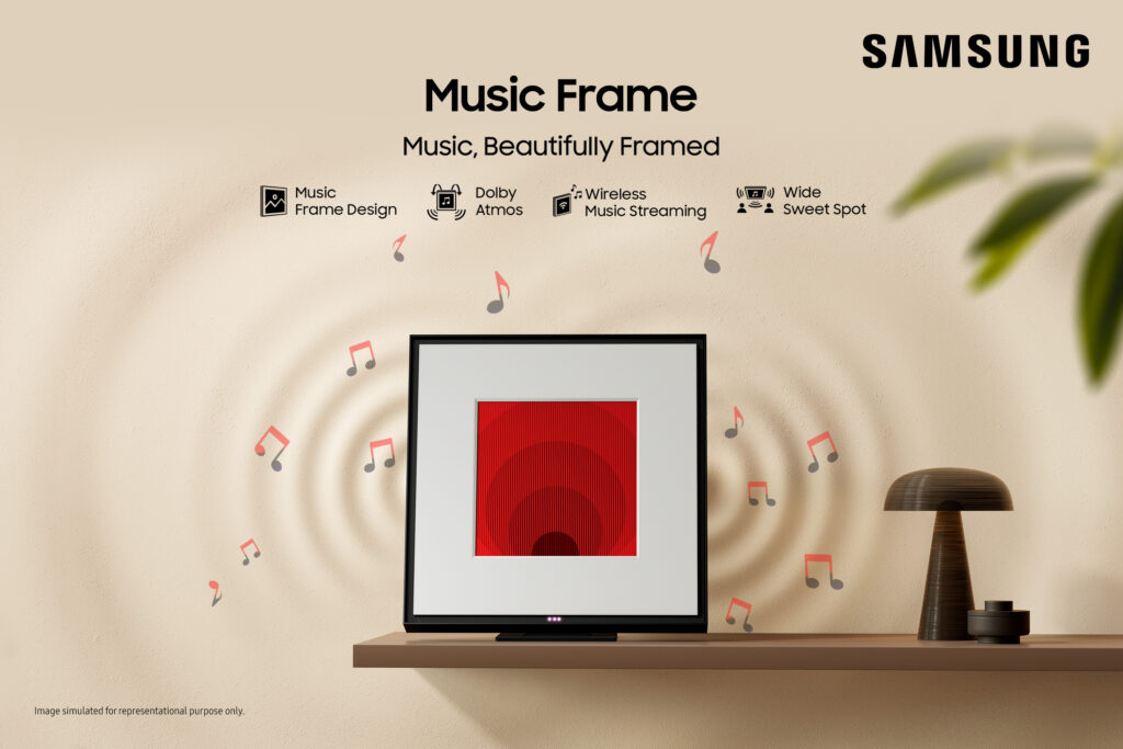 Samsung Launches the Stunning Music Frame in India 