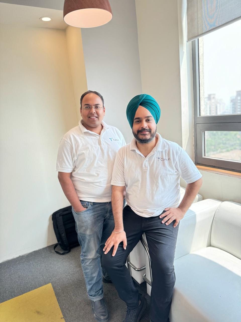 Mr.Vikrant Agrawal and Mr. Sidak Singh, Co-Founder, Care.fi